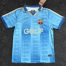 26-27 BAR Blue Joint Edition Fans Soccer Jersey (金边)