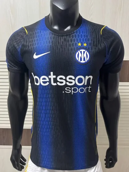 2027 INT Blue Black Special Edition Player Version Soccer Jersey