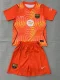 26-27 BAR Orange Goalkeeper Kids Soccer Jersey