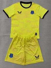26-27 EVE Yellow Goalkeeper Kids Soccer Jersey