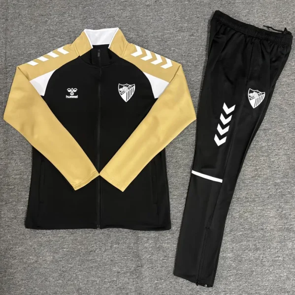 26-27 Malaga Black Jacket Tracksuit