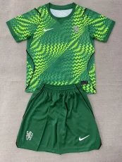 26-27 CHE Green Goalkeeper Kids Soccer Jersey