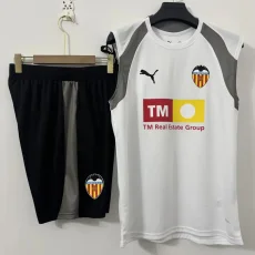 26-27 Valencia White Tank top and shorts suit (背心短裤)