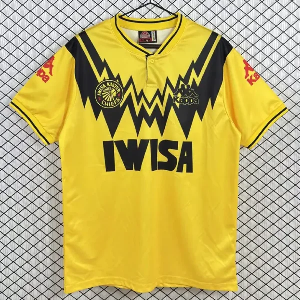 1992-1993 Kaizer Chiefs Home Retro Soccer Jersey