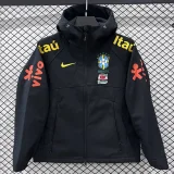 26-27 Brazil Black Outdoor Jackets #K8815冲锋衣