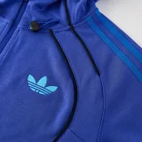 2026 AD Blue Hoodie Jacket Tracksuit #AM07