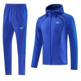 2026 AD Blue Hoodie Jacket Tracksuit #AM07