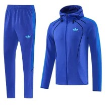 2026 AD Blue Hoodie Jacket Tracksuit #AM07