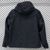 26-27 Brazil Black Outdoor Jackets #K8815冲锋衣