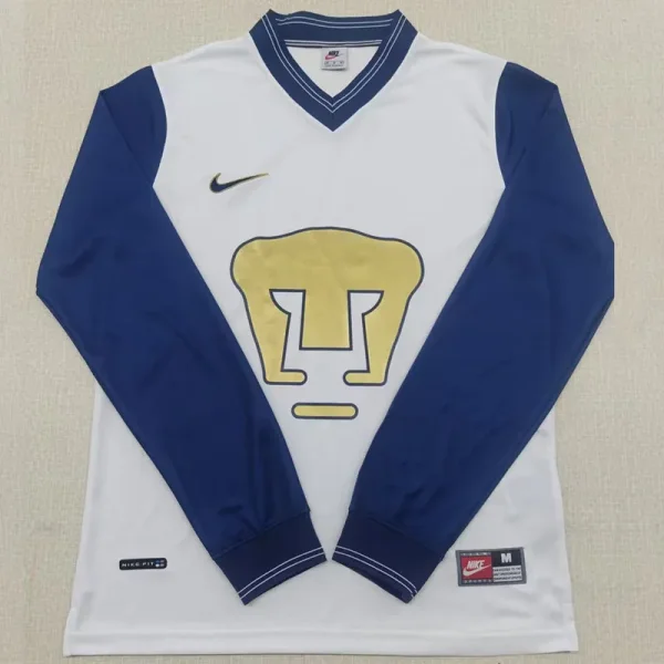 1998-1999 Pumas UNAM Home Long Sleeve Retro Soccer Jersey (长袖)