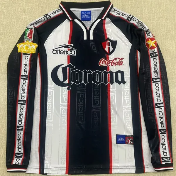 1999-2000 Atlas Third Long Sleeve Retro Soccer Jersey (长袖)