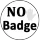 No Badge