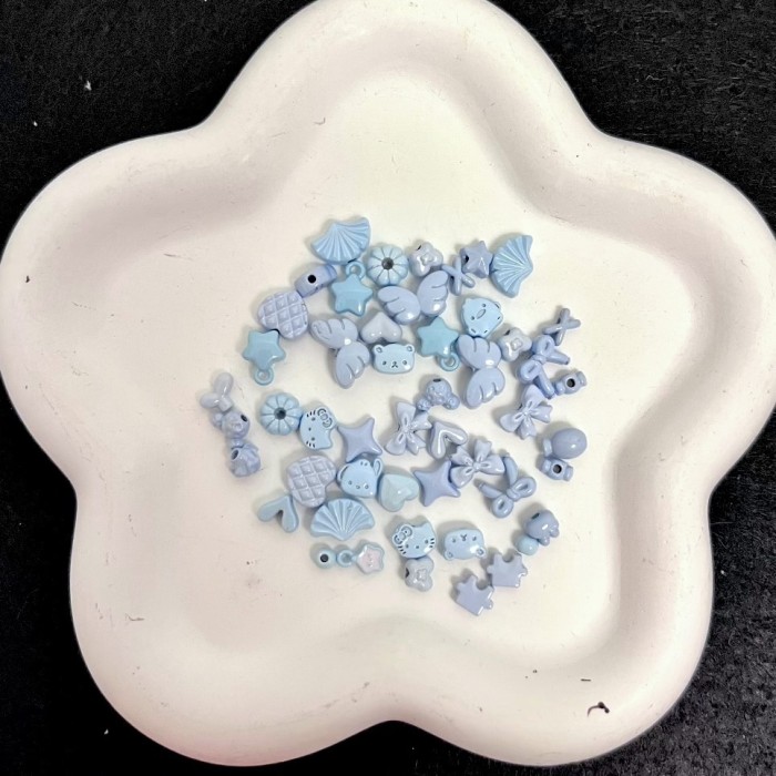 Alloy beads Mini Color Series