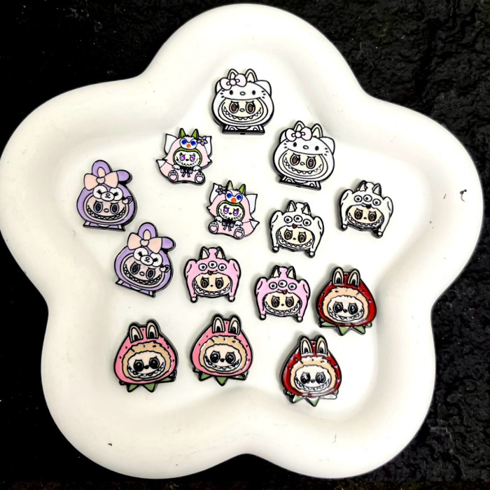 Alloy beads Labubu