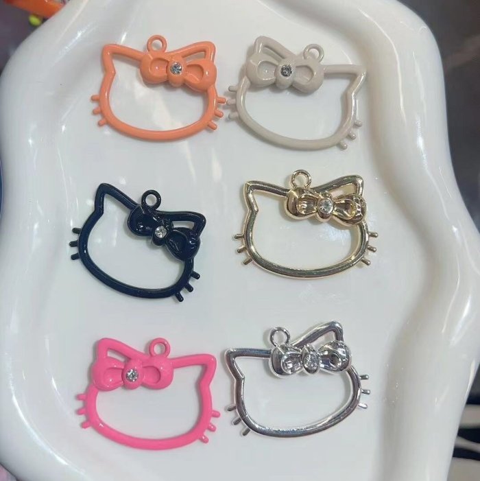 Alloy beads Kitty