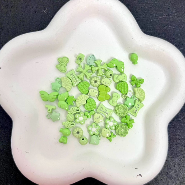 Alloy beads Mini Color Series