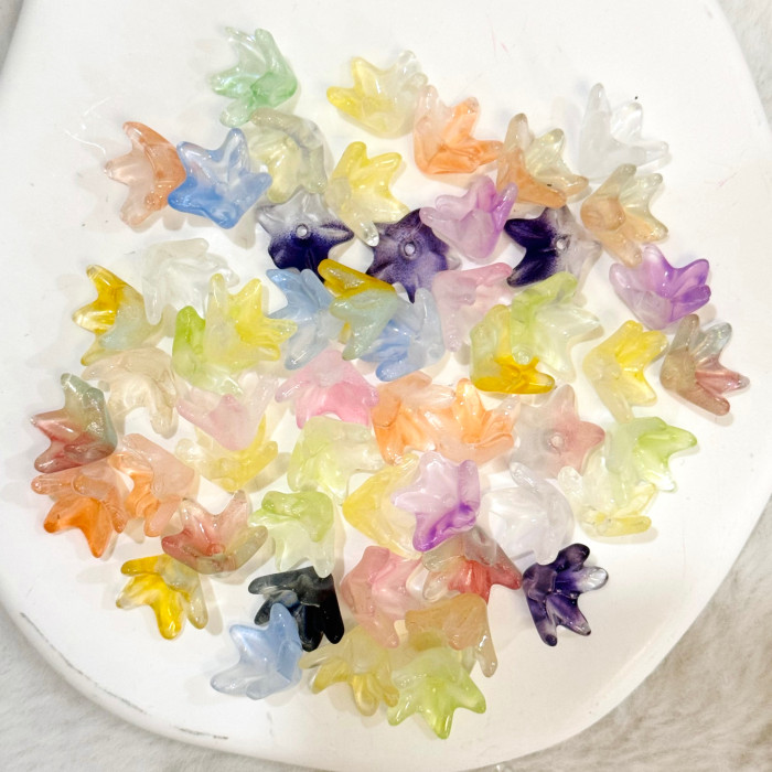 Glass flower  Beads Flowers