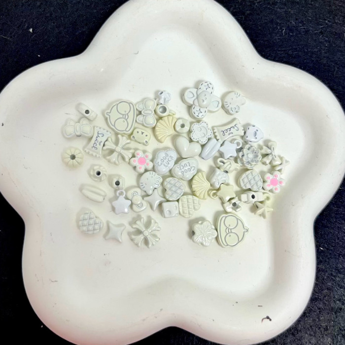 Alloy beads Mini Color Series