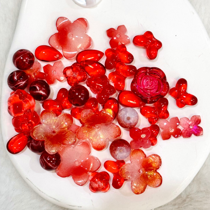 Glass flower  Beads Flowers