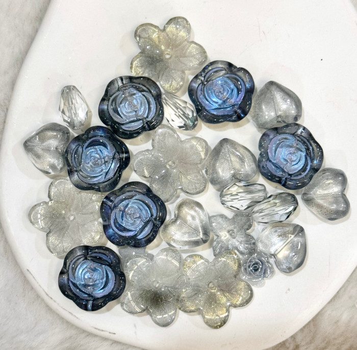 Glass flower  Beads Flowers