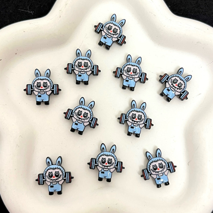 Alloy beads Labubu