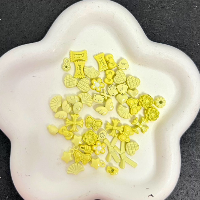 Alloy beads Mini Color Series