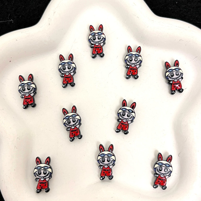 Alloy beads Labubu