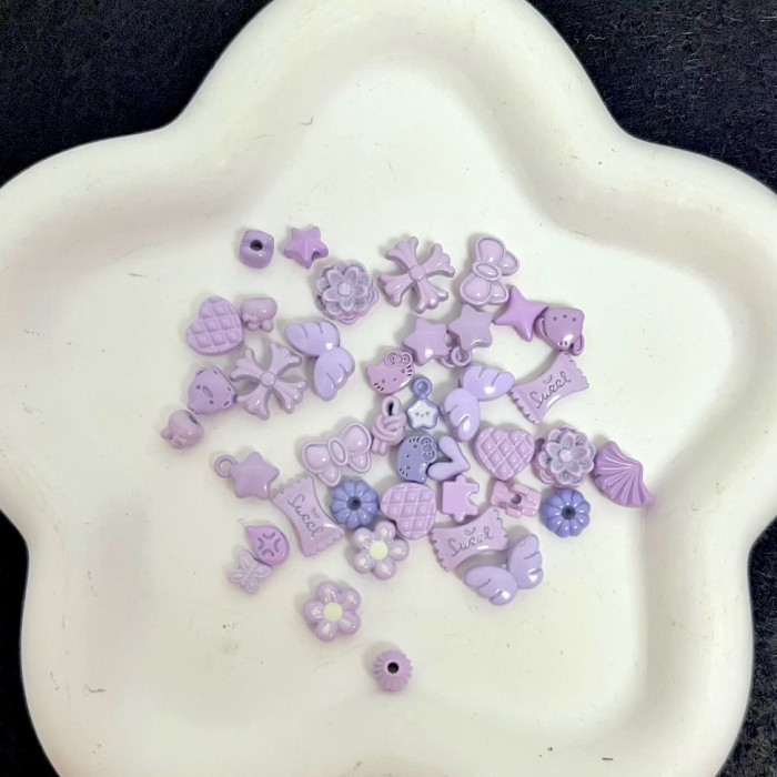 Alloy beads Mini Color Series