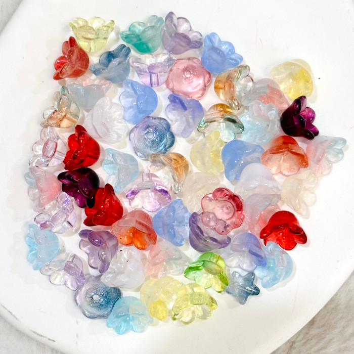 Glass flower  Beads Flowers