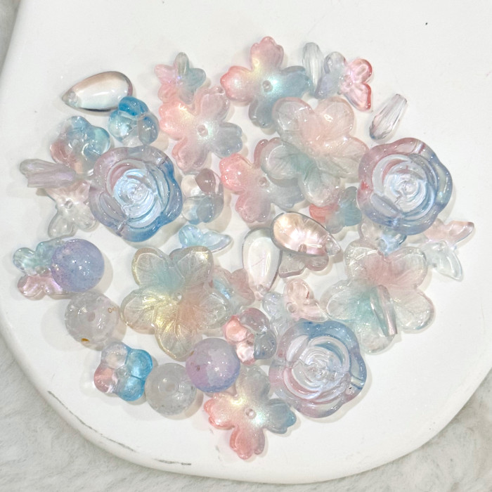 Glass flower  Beads Flowers