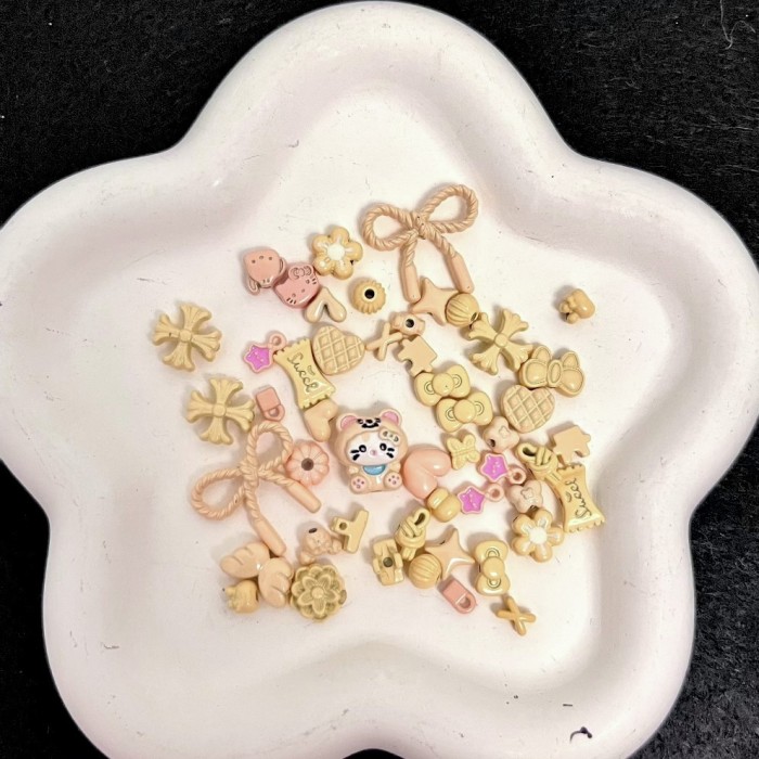 Alloy beads Mini Color Series