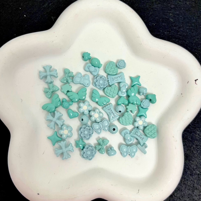 Alloy beads Mini Color Series