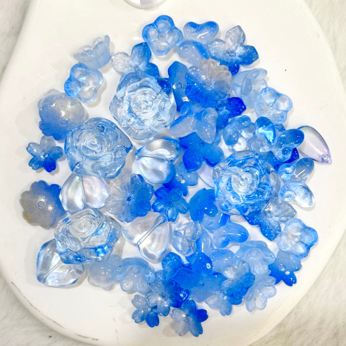 Glass flower  Beads Flowers