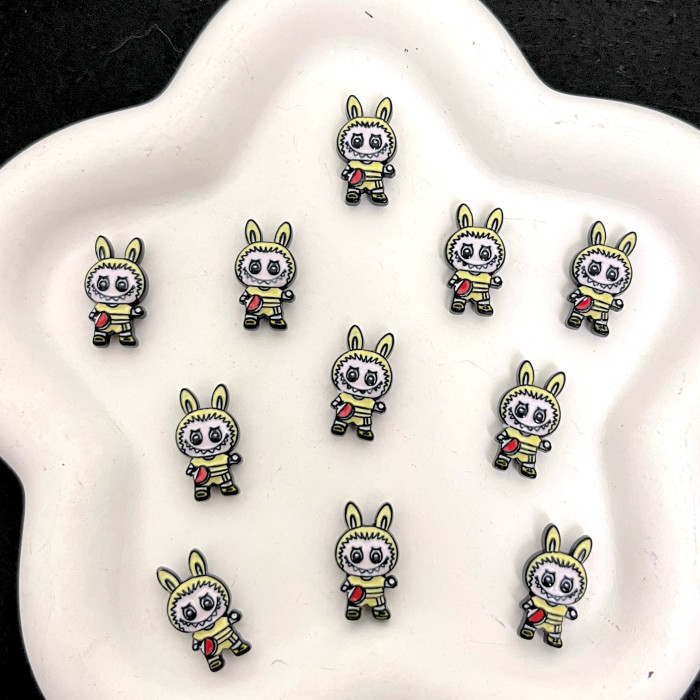 Alloy beads Labubu