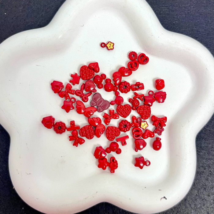 Alloy beads Mini Color Series