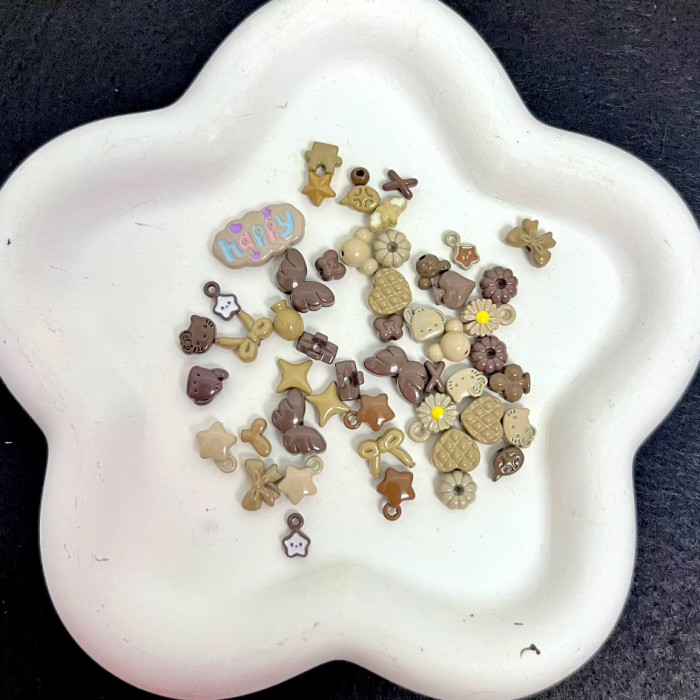 Alloy beads Mini Color Series