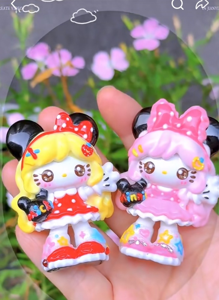 Hand-painted dolls