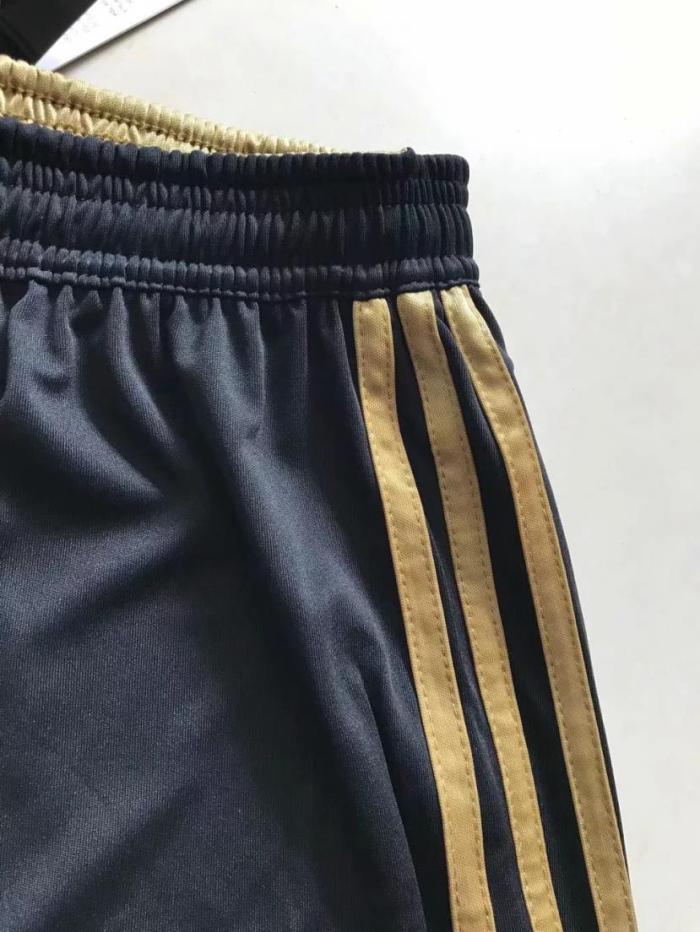 Retro Shorts 2011-2012 Real Madrid Away Black Soccer Shorts Vintage Football Shorts
