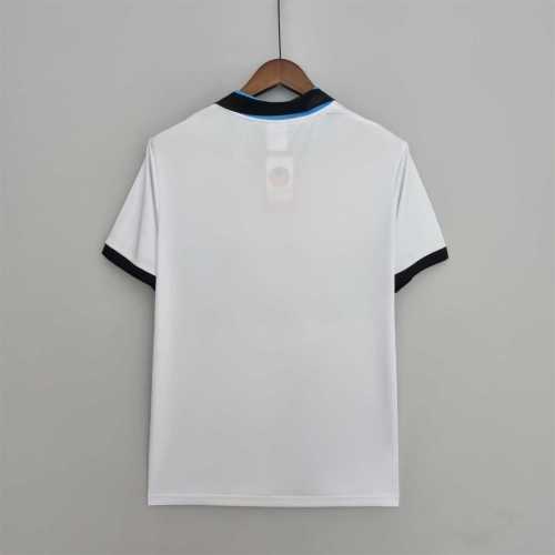 Retro Jersey 1990-1991 Inter Milan Away White Soccer Jersey Vintage Inter Football Shirt