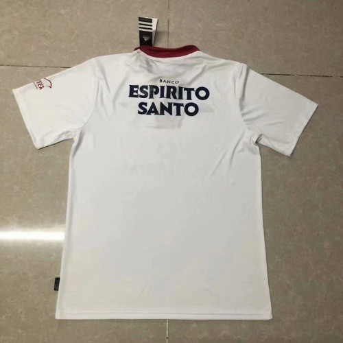Retro Jersey 2003-2004 Benfica Away White Soccer Jersey Vintage Football Shirt