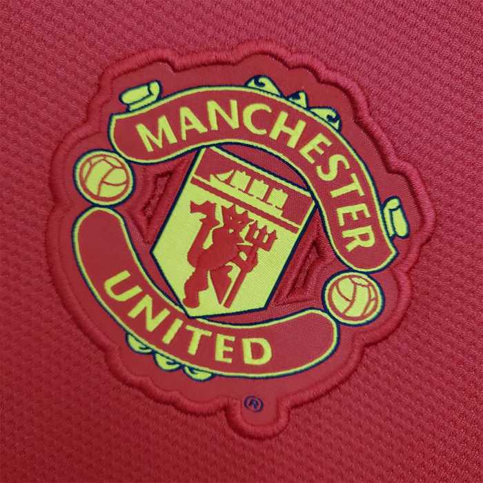 Retro Jersey 2013-2014 Manchester United Home Soccer Jersey Vintage Football Shirt