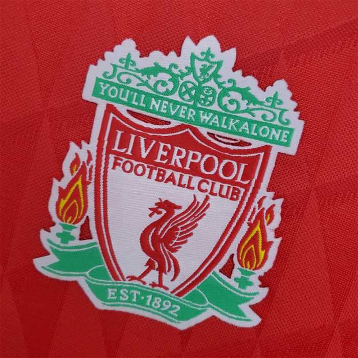 Retro Jersey 2010-2012 Liverpool Home Soccer Jersey Vintage Football Shirt