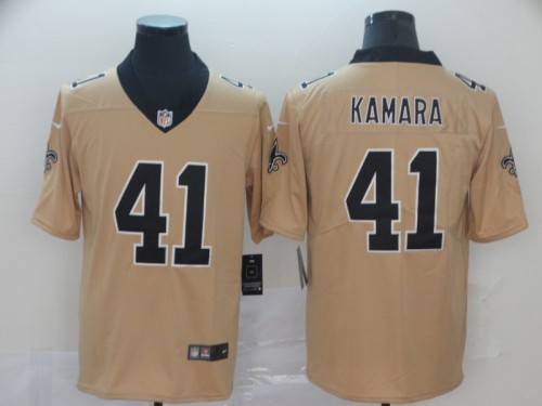 New Orleans Saints 41 Alvin Kamara Cream Inverted Legend Limited Jersey