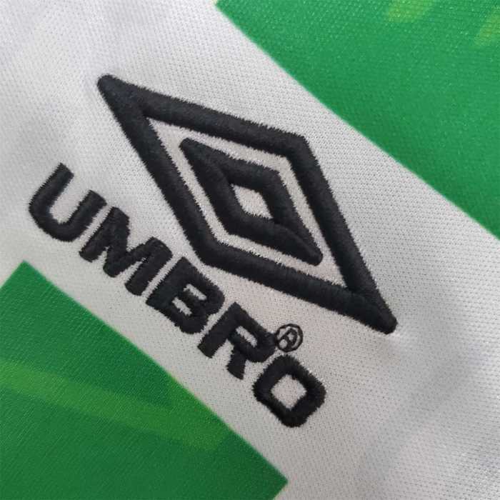 Retro Jersey 1994-1995 Real Betis Home Soccer Jersey Vintage Football Shirt
