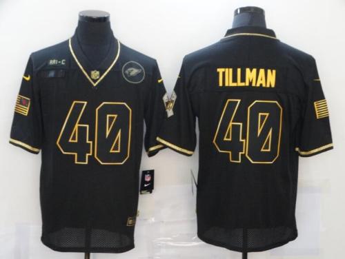 Cardinals 40 Pat Tillman Black Gold 2020 Salute To Service Limited Jersey
