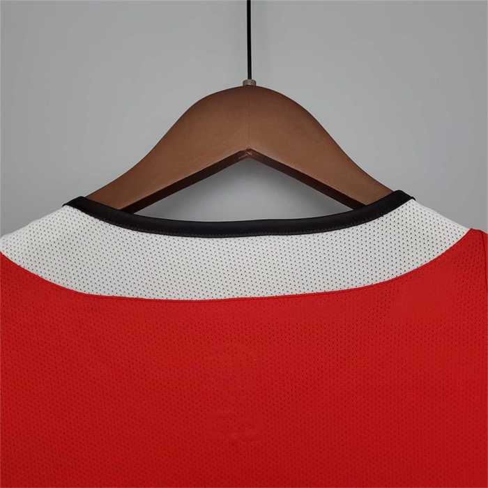 Retro Jersey Long Sleeve 2004-2006 Manchester United Home Soccer Jersey Vintage Football Shirt
