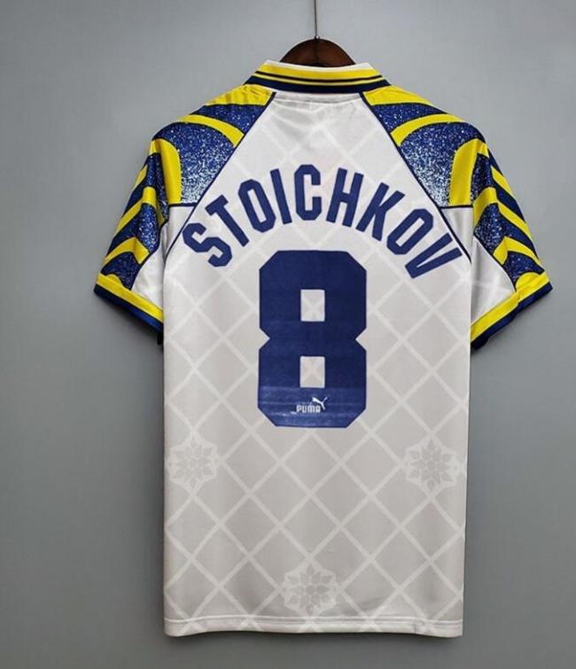 Retro Jersey 1995-1997 Parma STOICHKOV 8 White Soccer Jersey Vintage Football Shirt