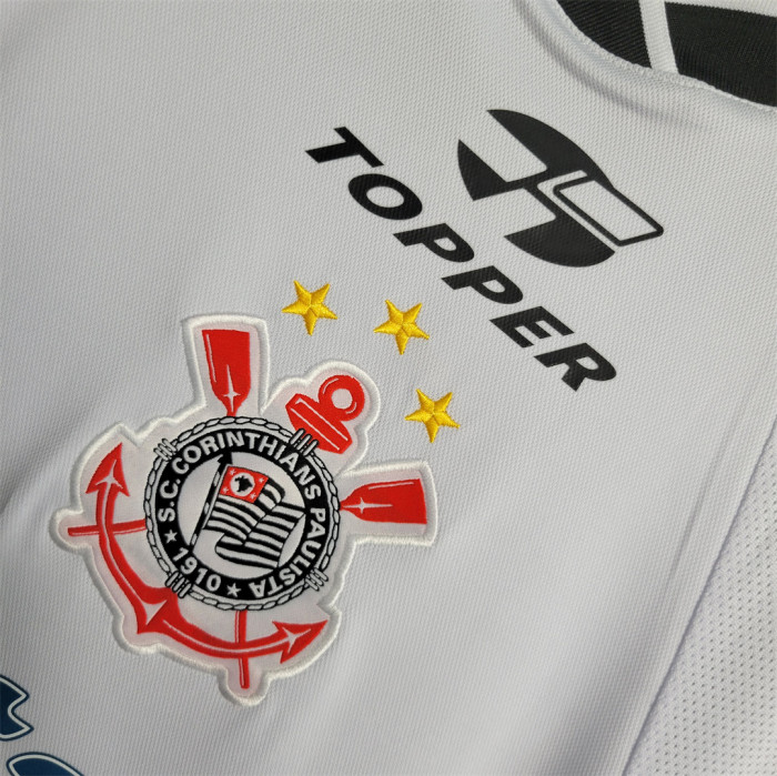 Retro Shirt 2000 Corinthians Vintage Home Soccer Jersey