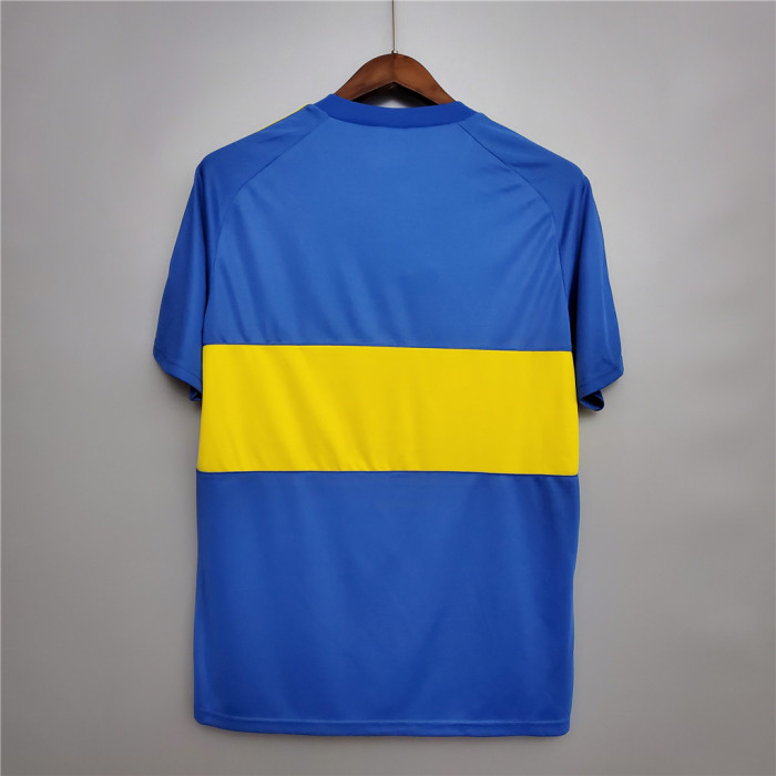 Retro Jersey 1981 Boca Juniors Home Soccer Jersey Vintage Football Shirt