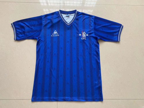 Retro Jersey 1985-1987 Chelsea Home Soccer Jersey Blue Vintage Football Shirt